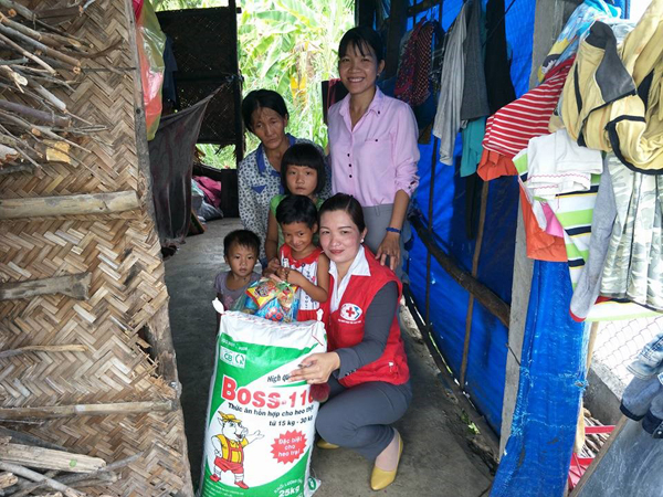 Nữ Chủ tịch Hội năng động, sáng tạo trong vận động nguồn lực